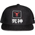 Denim Death Note Snapback Cap