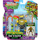 Teenage Mutant Ninja Turtles Mutations Mix n Match 10cm Figure Metalhead