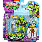 Teenage Mutant Ninja Turtles Mutations Mix n Match 10cm Figure Leonardo