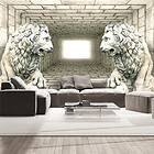 Arkiio Fototapet Självhäftande Chamber Of Lions