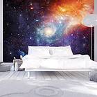 Arkiio Fototapet Självhäftande Galaxy