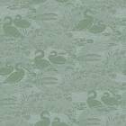 Laura Ashley Tapet Swans Jade Grön 118472