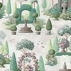 Laura Ashley Tapet Naunton Folly Fern Grön 122746