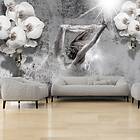Arkiio Fototapet Arrangement With Orchid