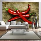 Arkiio Fototapet Spicy Chili Peppers