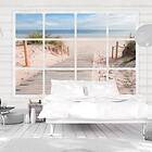 Arkiio Fototapet Window & Beach