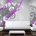 Arkiio Fototapet Purple Orchids Variation