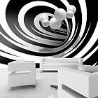 Arkiio Fototapet Twisted In Black & White