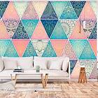 Arkiio Fototapet Självhäftande Oriental Triangles