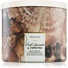 Bath & Body Works Pink Lavender Espresso doftljus 411g