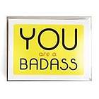 You Are a Badass Notecards (inbunden, eng)