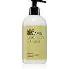 Max Benjamin Lemongrass & Ginger Hand- och kroppslotion 300ml