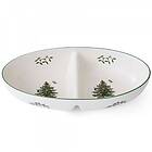 Spode Serveringsskål Christmas Tree Large Divided Server