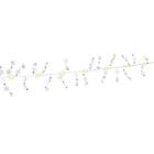 Goobay Silver Wire String Light ''Snowflakes'' with 10 LEDs