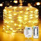 Vacoulery Fairy Lights batteridrivna 1-pack 12 m 120 LED-ljusslingor