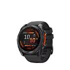 Garmin Fēnix 8 Amoled Gray 51mm Black Strap