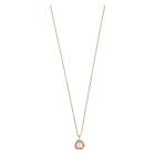 Snö Of Sweden Mayfair Pearl Pendant Necklace Gold/White 45 cm