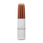 Broste Copenhagen doppade antikljus 10-pack Terracotta