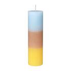 Broste Copenhagen Rainbow blockljus 25 cm Pineapple cloud