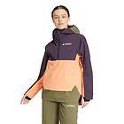 Adidas Terrex Xperior 2l Lined Rain.rdy Jacket (Dam)