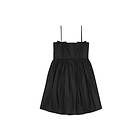 Ganni Dress Cotton Poplin Strap Knee Length