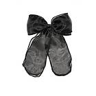 KICKS Sheer Satin Bow