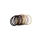 KICKS Hair Elastics Nude 10 pcs