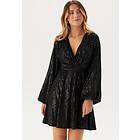 Bubbleroom Occasion Sequin Balloon Sleeve Dress