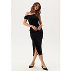 Forever New Demi Tipped Shoulder Velvet Bodycon