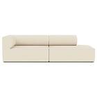 Audo Copenhagen Eave 2,5-Sitssoffa Config. 3, Logan Jasmine
