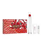 Kenzo Flower By Kenzo Parfymset (100ml edp, 10ml edp, 75ml parfymerad kroppslotion)