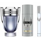 Rabanne Paco Invictus Parfymset (100ml edt, 150ml deodorant, 10ml edt)