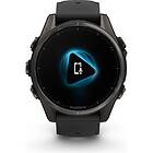 Garmin Fēnix 8 Sapphire Amoled Titanium 43mm Black Strap