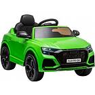 Lean Toys Bilar Audi Rs Q8 Batteribil Grön