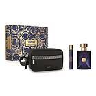 Versace Dylan Blue Pour Homme Parfymset (100ml edt, 10ml edt, Påse)