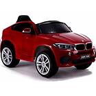 Lean Toys Cars Bmw X6m Blå Elbil För Barn