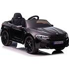 Lean Toys Cars Bmw M5 Sortera Batteribil Målad