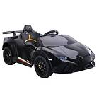 Lean Toys Cars Lamborghini Huracan Elbil För Barn Svart