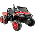 Super-Toys Buggy 6 Räder För 2 Barn, Turner, Stora Räder, Stort Säte, Kraftigast