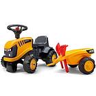 Falk Toys Jcb Walking Tractor Med Släpvagn Och Verktyg