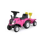 Jamara New Holland T7 Tractor, 1 År, 4 Hjul, Blå, Rosa, Batterier Krävs