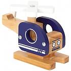 Small Foot Wooden Helicopter Blue