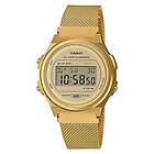 Casio Vintage Round Digital with Mesh Band A171WEMG-9AEF