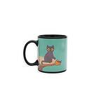 Winkee Naughty Cat heat sensitive mug