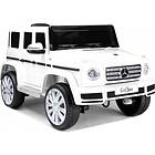 Lean Toys Cars Elbil För Barn Mercedes G500 Vit