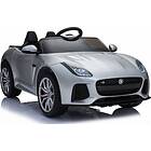 Lean Toys Cars Jaguar F-Type Elbil För Barn, Silver