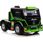 Lean Toys Cars Vienvietis Elektromobilis Vaikams Mercedes-Benz Axor Xmx622, Žali