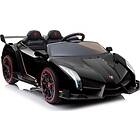 Lean Toys Cars Auto För Lamborghini Veneno Svart Batteri