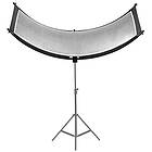 Caruba Curved Face Reflector Pro 180x65cm