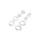 INF 8-pack öronkuddar för Samsung SM-R170 Galaxy Buds Vit